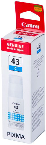 Картриджи Canon GI-43 голубой (cyan)