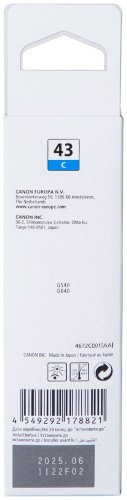 Картриджи Canon GI-43 голубой (cyan)
