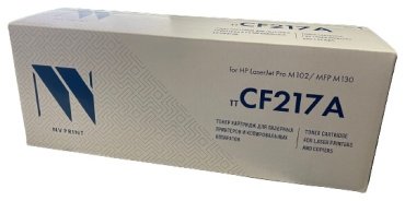 Картриджи NV Print NV-CF217A черный