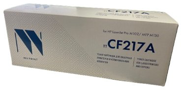 Картриджи NV Print NV-CF217A черный