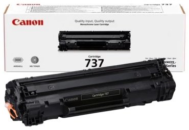 Картриджи Canon 737 черный