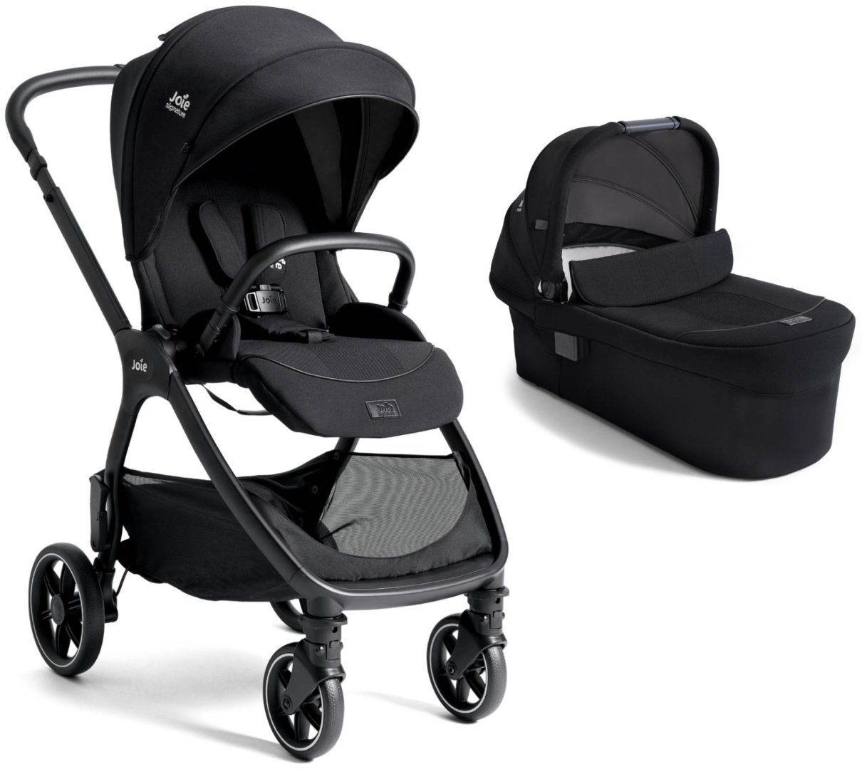 Коляска универсальная 2 в 1 Joie Valora Eclipse/Ramble XL Eclipse, черный купить,289800