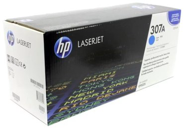 Картриджи HP 307A CE741A голубой (cyan)