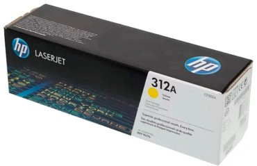 Картриджи HP CF382A желтый