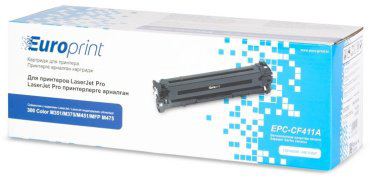 Картриджи Europrint EPC-CF411A синий