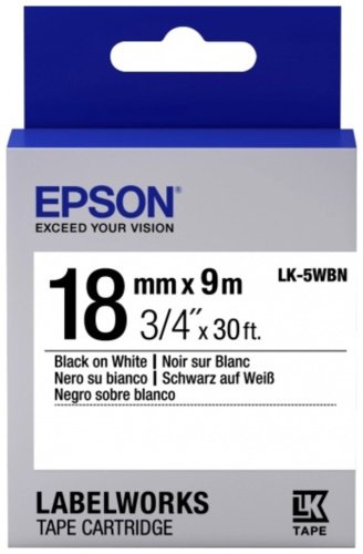 Картриджи Epson C53S655006 LK5WBN белый купить,NaN