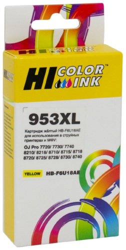 Картриджи Hi-Black HB-F6U18AE 953XL желтый купить,9400