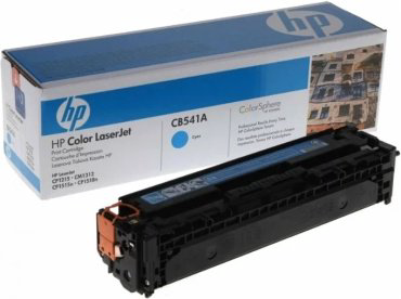 Картриджи HP CB541A голубой (cyan)