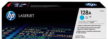 Картриджи HP 128A CE321A голубой (cyan)