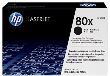 Картриджи HP CF280X черный