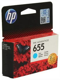 Картриджи HP CZ110AE 655 голубой