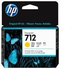 Картриджи HP 712 3ED69A желтый (yellow)