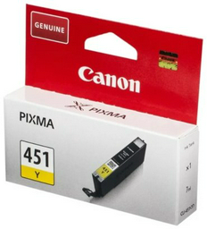 Картриджи Canon CLI-451 Y желтый