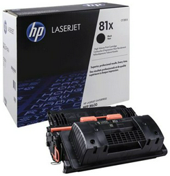 Картриджи HP CF281X черный