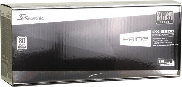 Блок питания Seasonic Prime PX-2200 (SRP-PPX222-A5A22ST) 2200 Вт купить,NaN