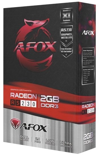 Видеокарта AFOX R5 230 AFR5230-2048D3L5-V2 2 ГБ