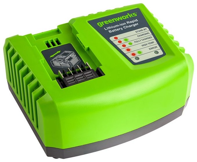 Зарядное устройство Greenworks G40UC5 (2945107) 1 шт