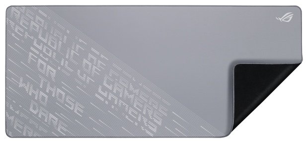 Коврик для мыши ASUS NC18 ROG SCABBARD II ARCTIC GRAY XXL 450x400x2 мм серый купить,NaN