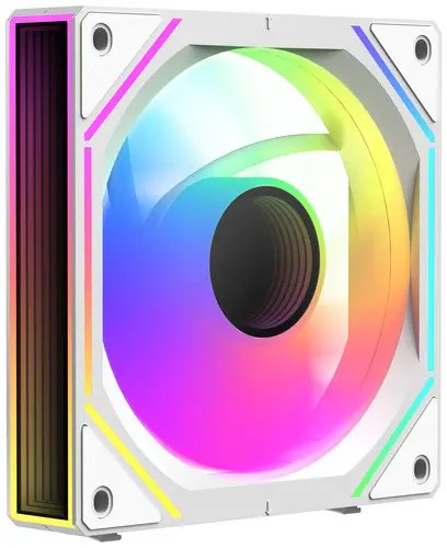 Кулер для корпуса Ocypus Gamma F12 UNI ARGB REVERSE BLADE белый купить,NaN