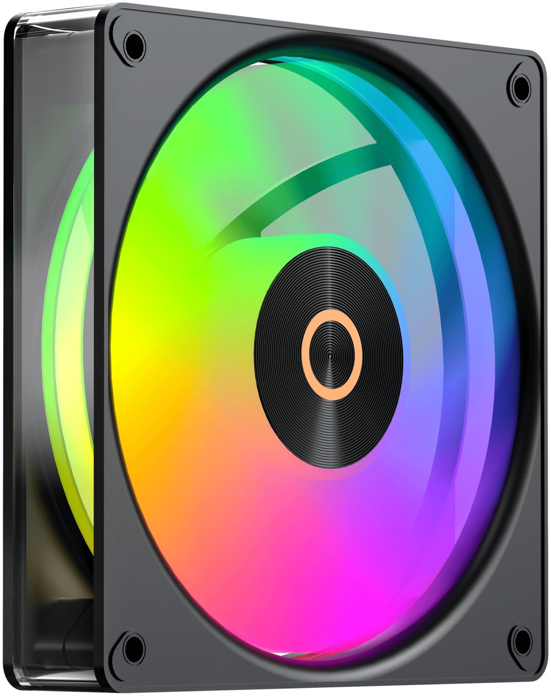 Кулер для корпуса Ocypus Gamma F12 Elite BK ARGB, Gamma-F12-BK1AM00E-GL черный купить,NaN