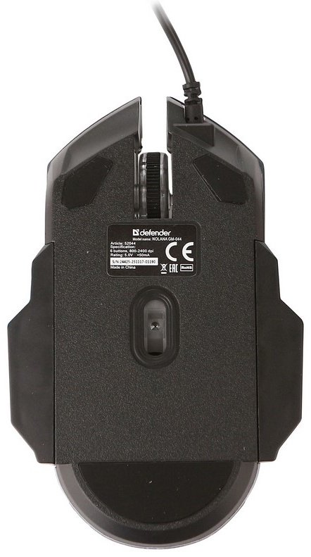 Мышь Defender Nolana GM-044 (52044) черный купить,NaN