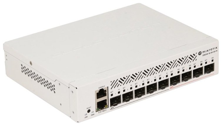 Коммутатор MikroTik CRS310-1G-5S-4S+IN купить,122209