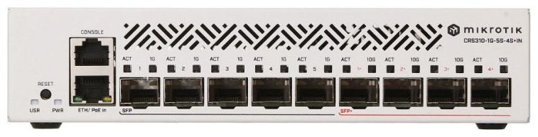 Коммутатор MikroTik CRS310-1G-5S-4S+IN купить,122209