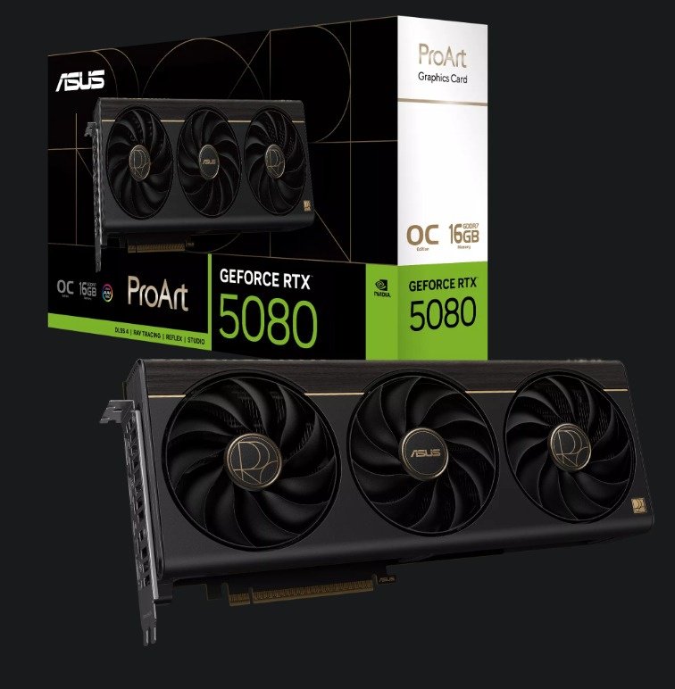 Видеокарта ASUS ProArt GeForce RTX 5080 16GB GDDR7 OC Edition 16 Гб - ForteMarket Видеокарта ASUS ProArt GeForce RTX 5080 16GB GDDR7 OC Edition 16 Гб купить,NaN