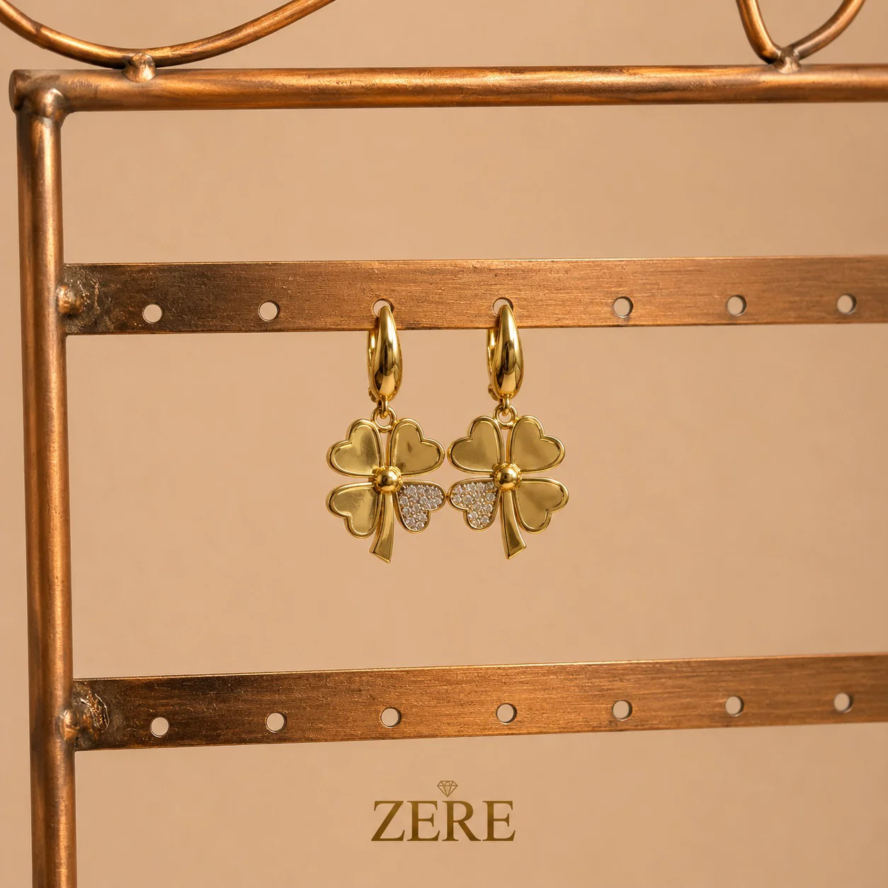 Серьги Zere ZR240721 жёлтое золото 4.97гр - ForteMarket Серьги Zere ZR240721 жёлтое золото 4.97гр купить,415450