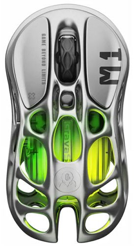 Мышь GRAVASTAR Mercury M1 Pro Wireless серый купить,NaN
