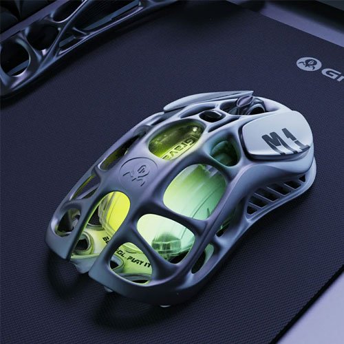 Мышь GRAVASTAR Mercury M1 Pro Wireless серый купить,NaN