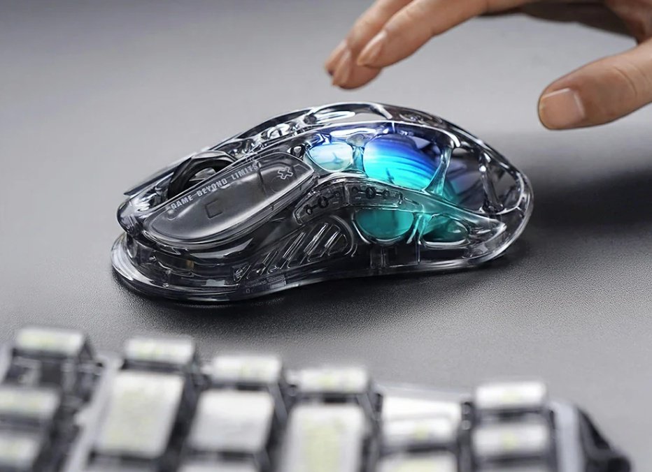 Мышь GRAVASTAR Mercury M2 - Transparent Black темно-серый - ForteMarket Мышь GRAVASTAR Mercury M2 - Transparent Black темно-серый купить,31095