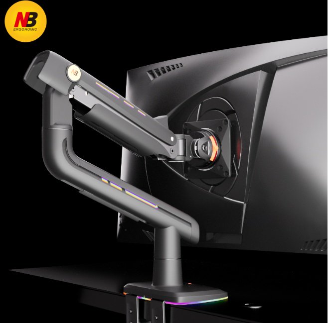 Крепление для монитора NB ERGONOMIC F5 черный купить,NaN