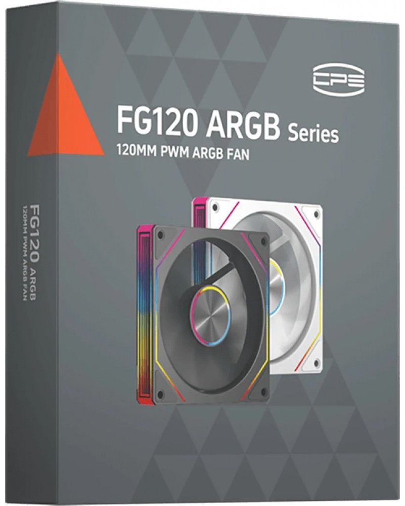 Кулер для корпуса PCcooler FG120 ARGB BK черный купить,NaN