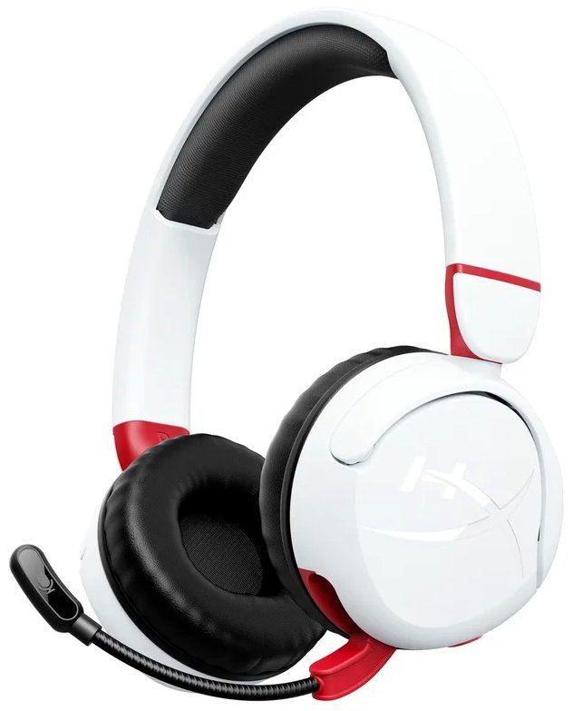 Наушники HyperX Cloud Mini - Wireless (White) 7G8F2AA белый купить,43483