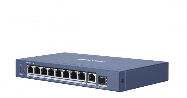 Коммутатор Hikvision DS-3E0510P-E/M PoE