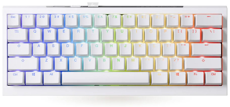 Клавиатура Ducky DKON2461AST3-DAUSPDOECL2WW1 белый купить,NaN