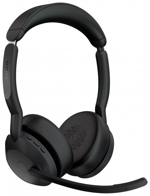 Наушники Jabra Evolve2 55 Link380c MS Stereo Stand черный купить,NaN