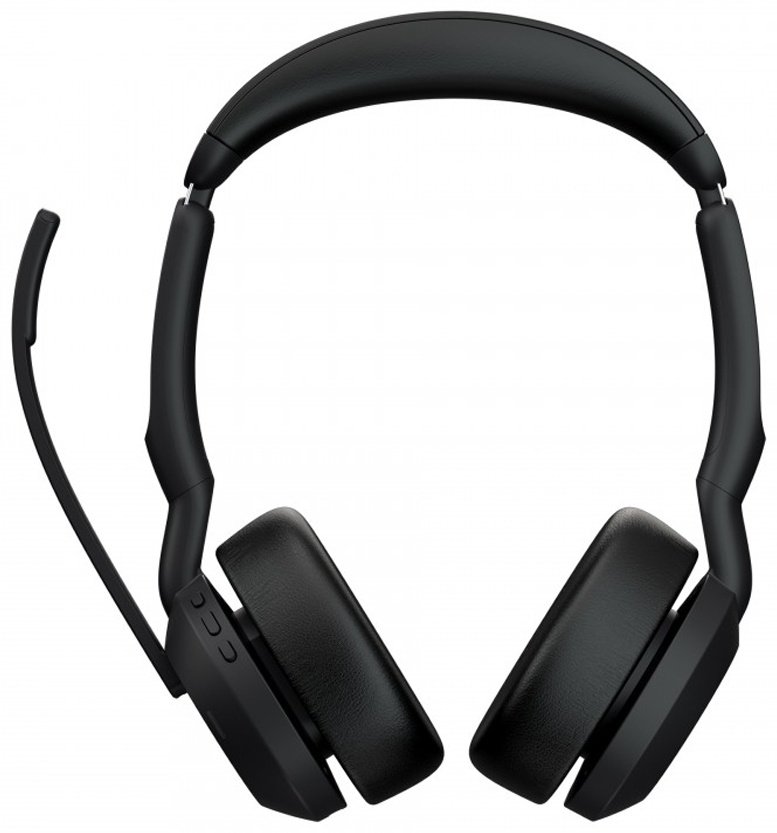 Наушники Jabra Evolve2 55 Link380c MS Stereo Stand черный купить,NaN