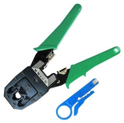 Кримпер SK-315, Для обжима коннекторов RJ-45, RJ-11, RJ-12, RJ-9