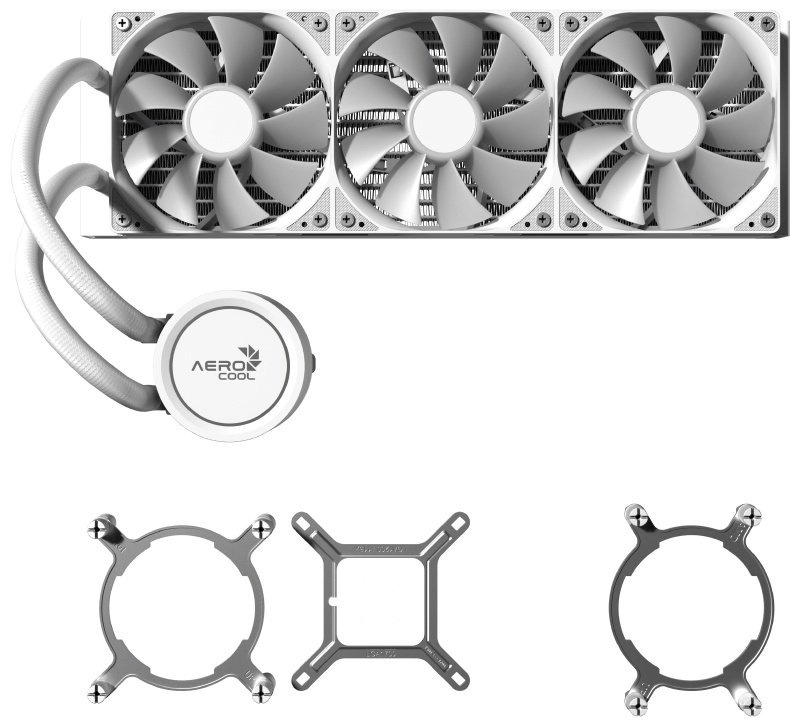 Система охлаждения AeroCool Abyss L360R WH белый