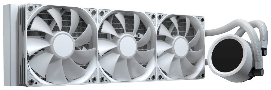 Система охлаждения AeroCool Abyss L360R Digi WH белый