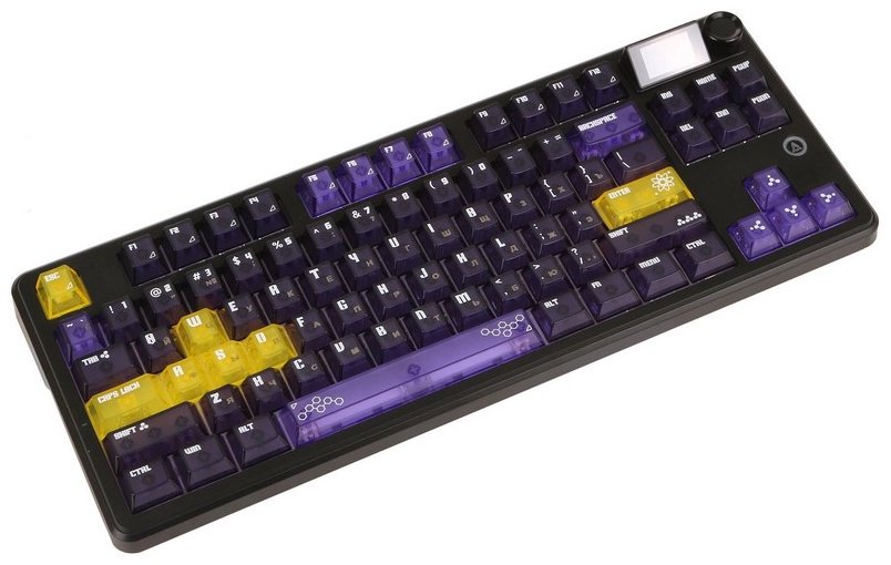 Клавиатура Ajazz MK87 Pro/LITCHI/YP фиолетовый купить,NaN