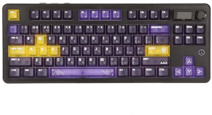 Клавиатура Ajazz MK87 Pro/LITCHI/YP фиолетовый купить,NaN