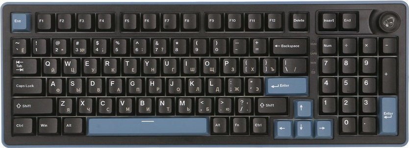 Клавиатура Ducky OK-M-98 DKOKM2598-KWRUPDCOCH1 черный купить,NaN