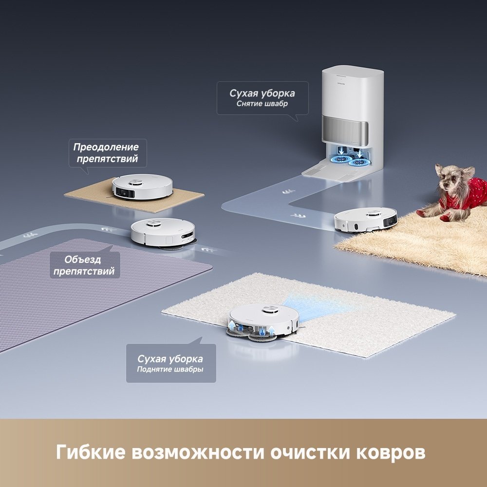 Робот-пылесос DREAME L40s Ultra белый - ForteMarket Робот-пылесос DREAME L40s Ultra белый купить,0