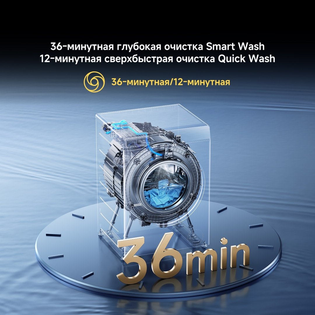 Стиральная машина Xiaomi Mijia Front Load Washer Dryer Pro 10,5 кг черный