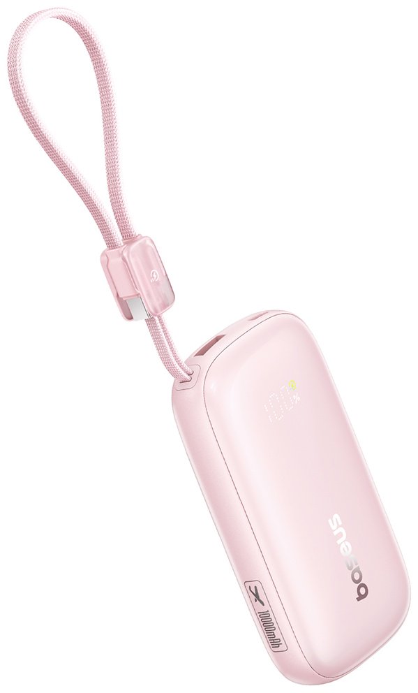 Внешний аккумулятор Baseus EnerFill FC21 Qpow 3 Ultra 10000 мАч 45 Вт розовый купить,NaN