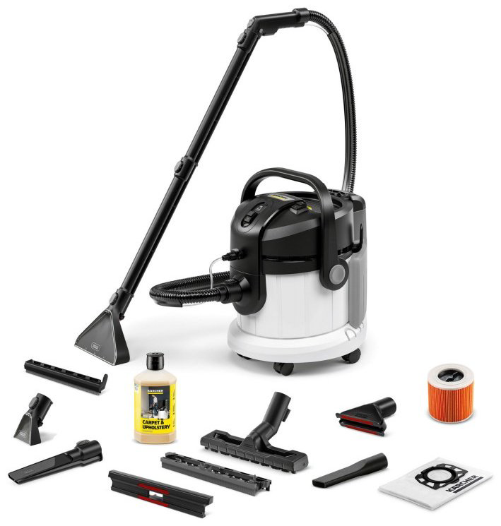 Пылесос Karcher SE 4 Plus 1.081-170.0 белый купить,NaN