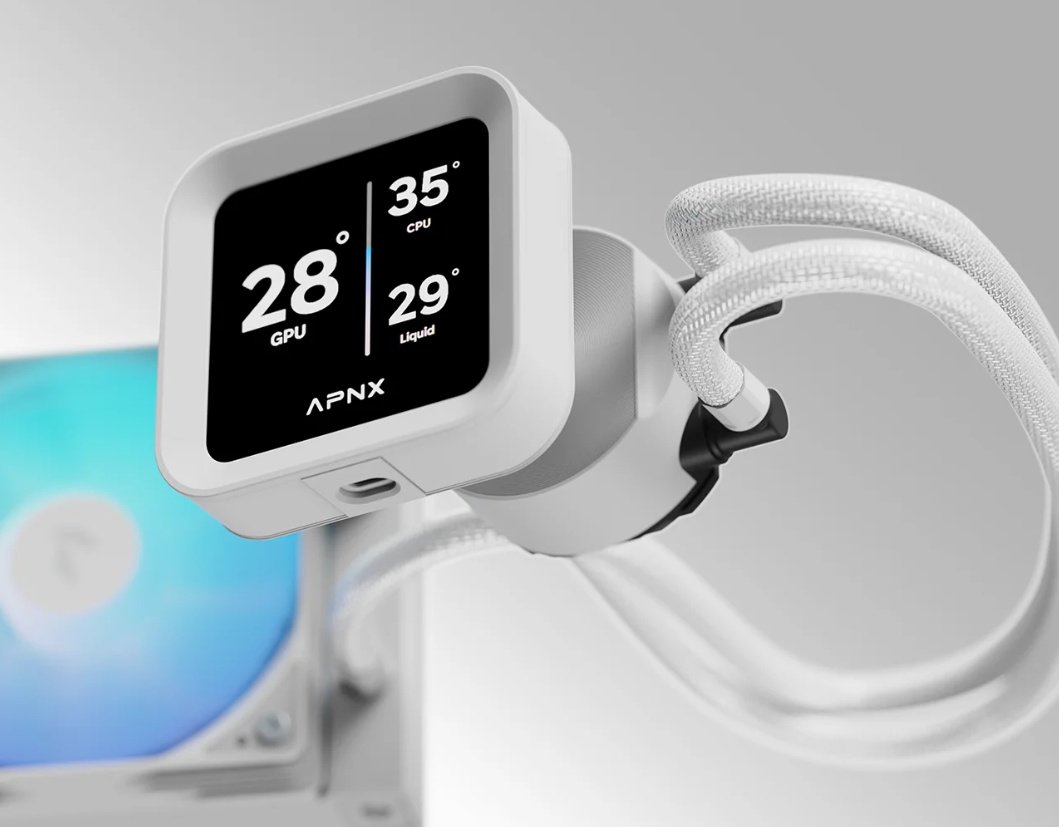 Система охлаждения APNX LC1-D 360 WH белый
